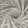 thumbnail image 2 of Zelouf Elliana Fringe Sequin  , Sewing, DIY, Crafts Fabric by the Yard, Stone/silver, 7 Yard, 2 of 3