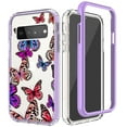 thumbnail image 1 of SOGA Hybrid Shockproof Phone Cover Designed for Google Pixel 6 Case - Butterfly, 1 of 4