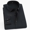 thumbnail image 1 of Men's Classic Regular Fit Long Sleeve Formal Business Twill Shirt, 1 of 4