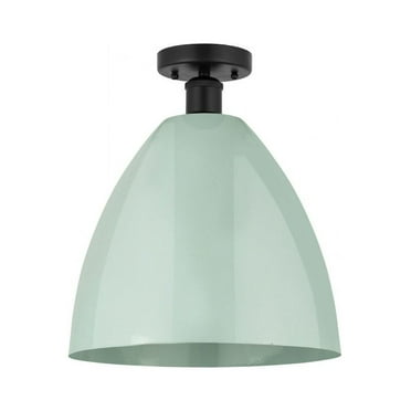 Innovations Lighting - Plymouth Dome - 1 Light Semi-Flush Mount In Industrial