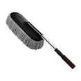 thumbnail image 1 of Telescópico Carretería Mop de lavado de automóvil Cepillo de tierra Polvo Cepillo limpio Herramienta de extracción de polvo para camiones Estantes de nanofibra gris, 1 of 8
