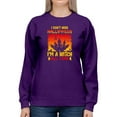 thumbnail image 1 of I'm A Witch All Year. Sweatshirt Women -Image by Shutterstock, Female XX-Large, 1 of 4