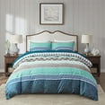 thumbnail image 2 of HAOK Queen Size Duvet Cover Set With 2 Pillowcases, Soft Brushed Microfiber Duvet Cover Set, 2 of 7