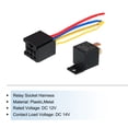 thumbnail image 3 of Unique Bargains 12V DC 5-Pin 80 Interlocking Relay Socket Harness Base Style SPDT Black, 3 of 4