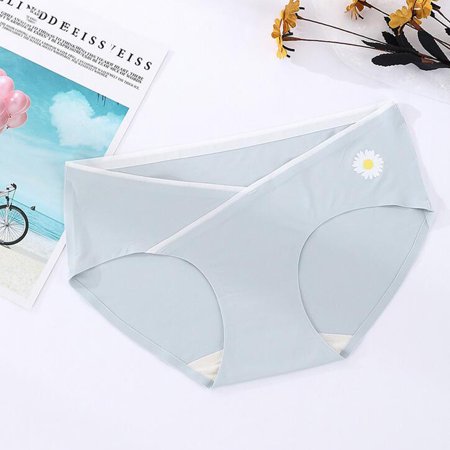 

HWRETIE Panties for Women Plus Size Clearance Fashion Women Panties Comfort Underwear Skin Friendly Briefs Panty Intimates Flash Picks Blue 4-6(XL)