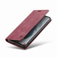 thumbnail image 4 of Dteck For Samsung Galaxy S21 Plus Wallet Case, Magnetic PU Leather Stand Card Slot Protective Folio Flip Cover with [TPU Shockproof Interior Case], Red, 4 of 5