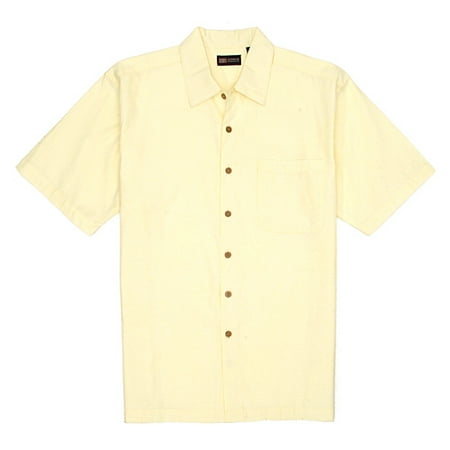 Big Men's Jacquard Island Shirt