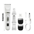 thumbnail image 2 of Hearth & Gear 4 In 1 Pet Groomer Kit Hair Nail Trimmer Rechargeable Low Noise LED Digital Display Pet Trimmer Nail Trimmers for Dogs Dog Stop Bleeding for Nails Hedgehog Mittens for Men Pen to Stop, 2 of 5