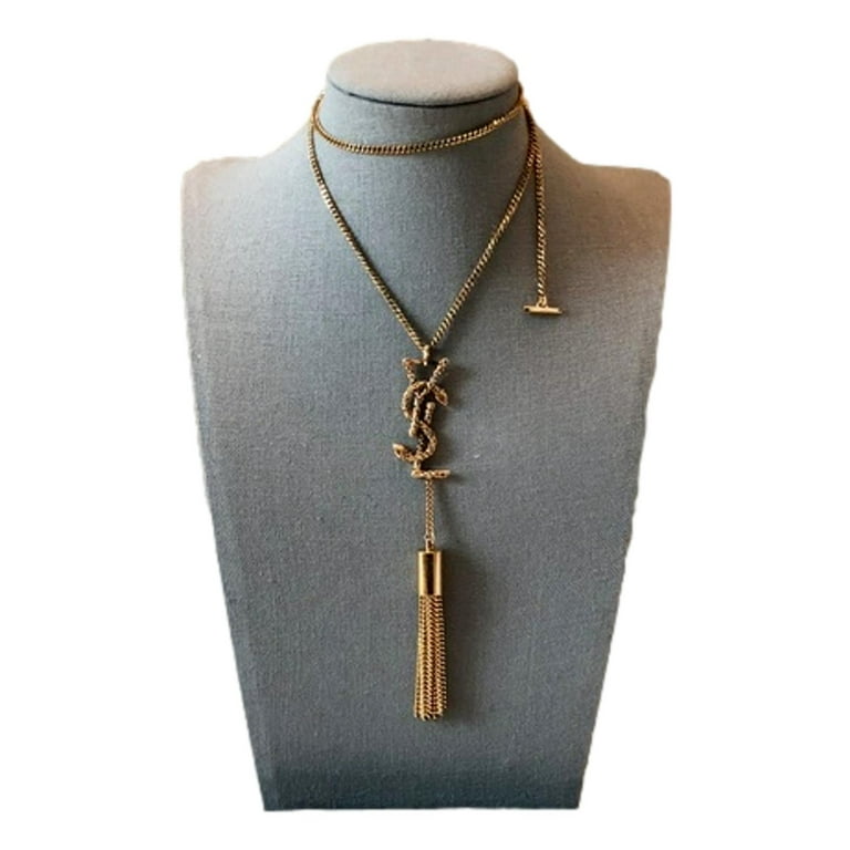 Ysl 2024 tassel necklace