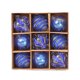 thumbnail image 1 of Inteprter Magníficas decoraciones navideñas para mascotas de 9 Uds., adornos para árboles en estilos clásicos, es un excelente complemento Kits de decoración para fiestas Azul, 1 of 6