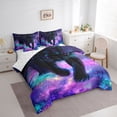 thumbnail image 3 of Homewish Tiger Animal 7-Piece Twin Bedding Set - Universe Galaxy Ombre, 3 of 8