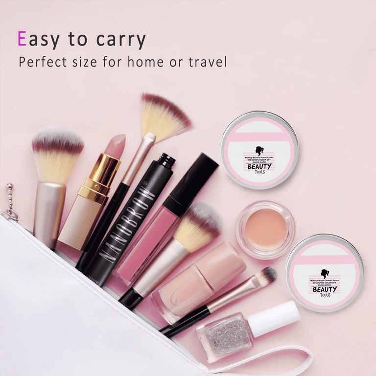 Color Removal Cleaner Sponge - Dry Makeup Brush Cleaner - Eliminating  Drying Time - Switch Eyeshadow Colored Immediately - Shadow Switch Brush  Cleaner
