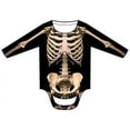 thumbnail image 2 of Infant: Skeleton Costume Romper Apparel Infant Bodysuit - Sublimation, 2 of 3