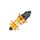 thumbnail image 1 of Greeniant Cubo de rodamiento Superficie lisa 144 Sonidos Palanca de liberación rápida Eje de rueda multicolor Clics Ejes de metal traseros delanteros Ciclismo Oro Cubo de rodamiento Greeniant OD026397-06, 1 of 6