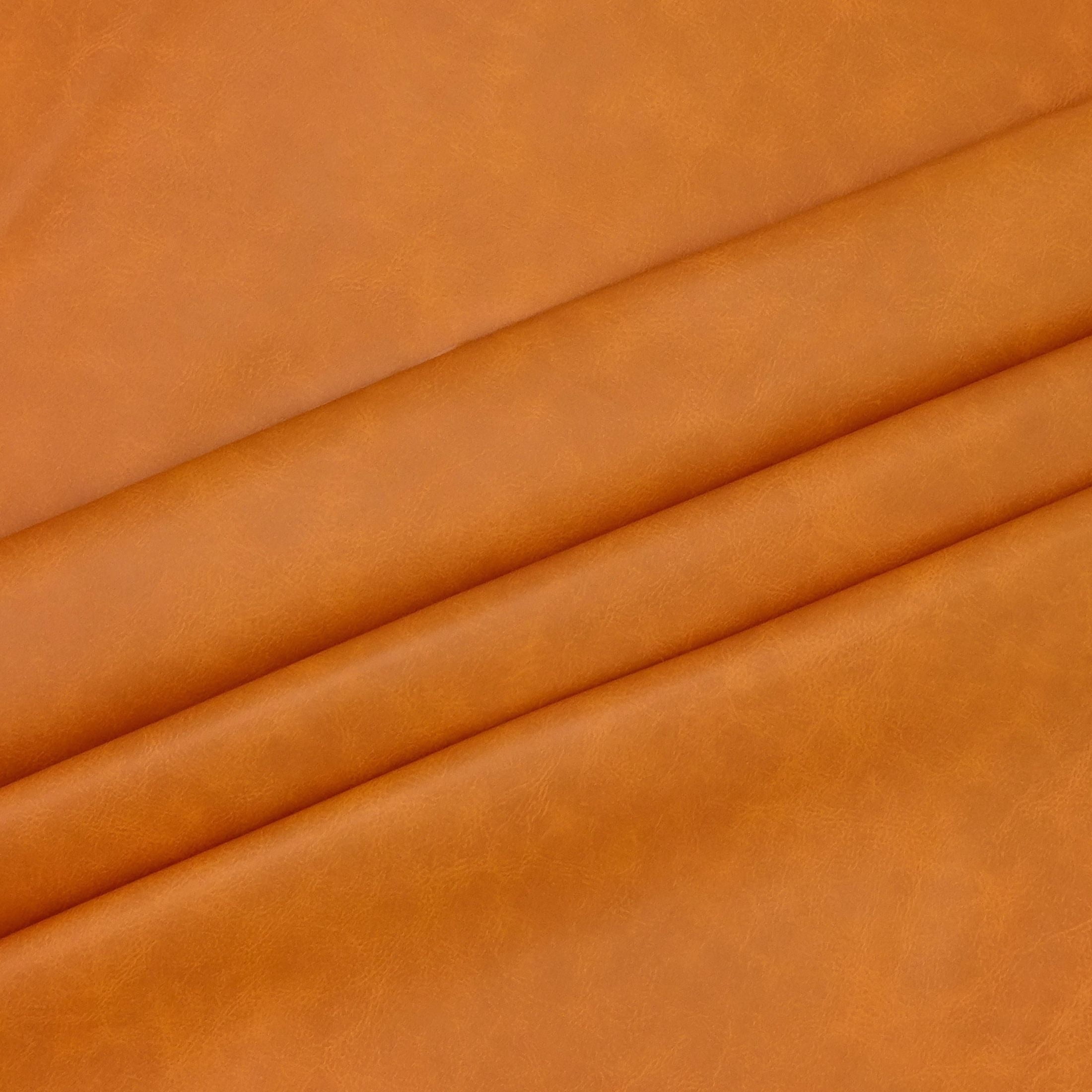 Waverly Inspirations 1.5 Yard Cut Faux Leather Fabric, Luggage, 44” Wide for Crafts & DIY Projects
