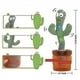 thumbnail image 3 of Juguete de cactus bailarín, juguete de cactus soleado que habla y repite cantando (120 canciones) MJM FNP, 3 of 4