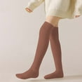 thumbnail image 6 of Besolor Thigh-High Fuzzy Socks for Women Soft Warm Long Cozy Slipper Plush Winter Over the Knee Socks Christmas Gifts, 6 of 9