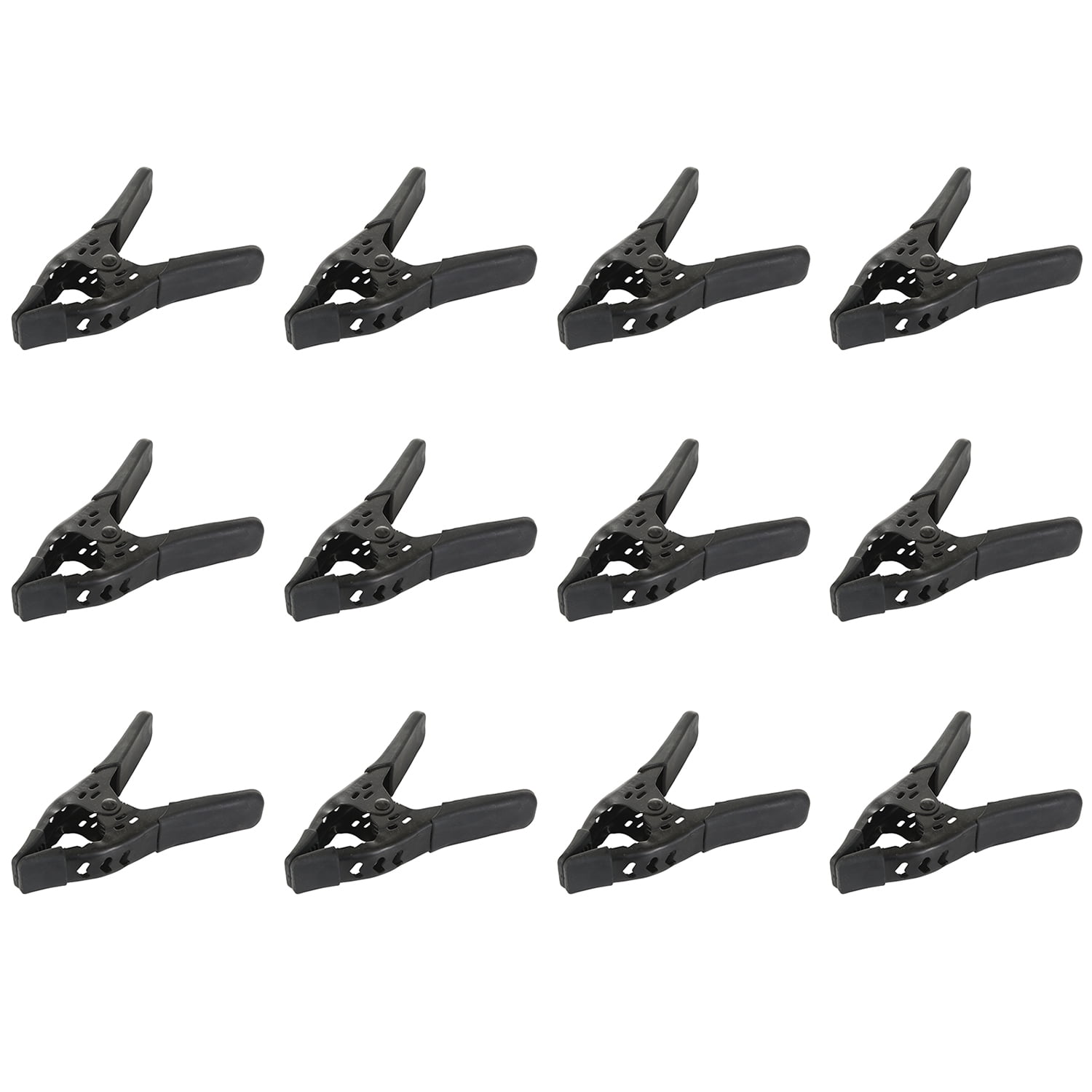 2.5" Jaw Opening NEW 2 Pack 6" Spring Clamp Large HEAVY DUTY Spring Metal Black 