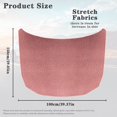 thumbnail image 7 of Uorisanigo Pink Car Hood Cover Soft Decoration Car Hood Cover Protection Heat-Resistant Hoods Wrap Blanket for Most Automotive Sedans Trucks Pickup SUVs, Cars Accessories, 7 of 7