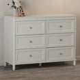 thumbnail image 2 of Little Seeds Piper 6-Drawer Dresser, Cream, 2 of 25