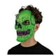 thumbnail image 5 of Máscara De Craneo Calavera Neon Skull Fangs Green Monster Ghoulish Productions, 5 of 9
