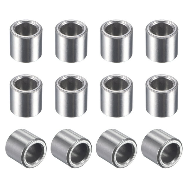Unique Bargains 8x12x12mm Douille Roulements Fritté Fer Auto-Lubrifiant Bague 12 Pack