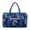 Black Blue Tie-Dye, variant on Chririnla Blue Watercolor Tree Pattern Lightweight Carry On Bag for Unisex with Heavy Duty Sewing & Luggage Handle Strap Casual Overnight Luggage