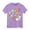 Light Purple, variant on Girls Tshirts Boys 100 Days Of School Happy Print Short Sleeve Casual Tee Girls' Tops Yellow 4-5 Years