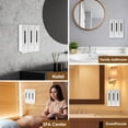 thumbnail image 4 of 3 Chamber Shower Soap Dispenser 400ml Wall Shampoo Dispenser Wall Mounted Conditioner Dispenser Practical Shampoo and Conditioner Dispenser Visual Body Wash Dispenser for Home, 4 of 9