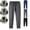 Dark Gray, variant on Clossjun Quick Drying Pants for Men Casual Breathable Lightweight Athletic Pants for Hiking Camping Slim Fit Trousers With Pockets S