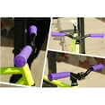 thumbnail image 3 of ZZkhGo Universal Non Slip Bike Handle Grips Pair Soft Rubber 120mm 22.2mm Ergonomic Anti Fatigue Multiple Colors Mountain Road BMX Bicycle Handlebar Set 2 Pack, 3 of 3