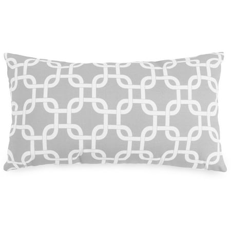 UPC 859072206649 product image for Majestic Home Goods Links Pillow  Small  Gray | upcitemdb.com