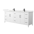 thumbnail image 4 of Wyndham Collection WCH717184DWBWQUNSMXX Elan 84" Free Standing Double Basin Vanity Set -, 4 of 6