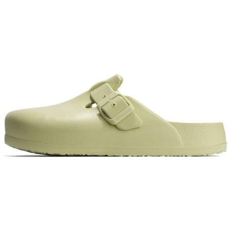 

Cape Robbin KOOSH Comfort Garden Mules Cream Beige Slip ON Clog Sandals (CREAM 10)