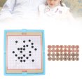 thumbnail image 4 of Gobang Board Game, Multifunctional Sturdy Chess Game With Checkerboard For Family Party For Elders For Children, 4 of 8