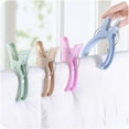 thumbnail image 1 of Oversized Windproof Quilt Clips | Non-Slip Beach Towel & Drying Clamps | Thickened Plastic with Strong Grip | Set of 2 Large Fixing Clips, 1 of 7