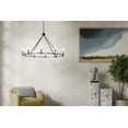 thumbnail image 3 of 52707BK Kichler Lighting Carrick - 10 Light Chandelier-31 Inches Tall and 54.25 Inches Wide-Black Finish, 3 of 5