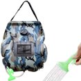 thumbnail image 2 of Bolsa de almacenamiento de agua de PVC para acampar al aire libre Bolsa de baño de ducha con calefacción solar portátil 20L JShteea  Para Estrenar, 2 of 8
