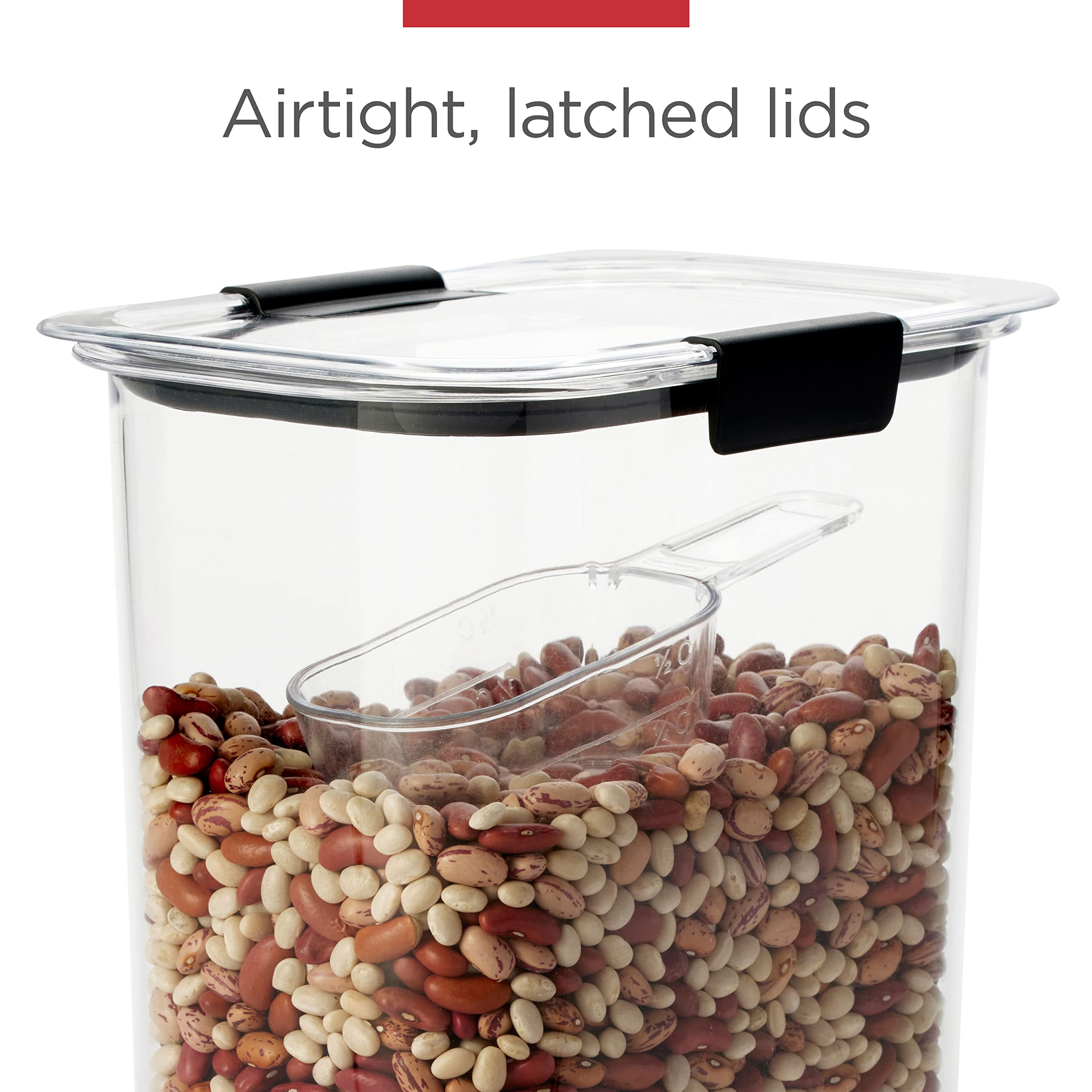 Rubbermaid Container, BPA-Free Plastic, Brilliance Pantry Airtight Food  Storage, 71691504481