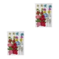 thumbnail image 3 of Cateissary Flores secas naturales Flores prensadas en relieve Elaboración de hermosos colgantes Decoración Suministros decorativos Postales Vistoso 2Conjunto, 3 of 6