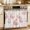 Pink White, variant on Coastal Seagull Oven Skirt Curtain 32"Wx24"L, Waterproof Ruffled Stove Cover Skirt with 8 Ribbon Ties, Summer Beach Ocean Birds Retro Decorative Oven Door Curtains Drapes for Kitchen Cabinet Storage