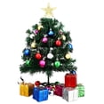 thumbnail image 1 of Árbol de Navidad de sobremesa, árbol de Navidad pequeño, árbol de Navidad Artificial, miniárbol de Navidad con decoraciones, 1 of 7