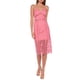 thumbnail image 1 of Bardot Womens Roxy Lace Midi Dress, Rosa, 6, 1 of 1