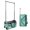 Green, variant on 26 Inch Rolling Dance Bag with Garment Rack, Wheeled Duffel with 45.3 Inch Hanging Space, Teal, for Dance and Cheer Competitions