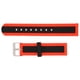 thumbnail image 2 of Correa de reloj de silicona ajustable de 20 mm para Amazfit GTS 3/GTS 2/Bip S/Bip U Smartwatch Rojo Negro, 2 of 10