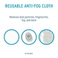 thumbnail image 3 of EyeSee Reusable Anti-Fog Cloth, Pack of 3 - Cleaning Cloth for Glasses, Cameras, Electronics and More - Reusable up to 700 Times, 3 of 6