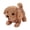 D, variant on D Interactive Electronic Plush Dog Toy Poodle Realistic Walking And Barking For Kids