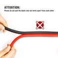 NOONE 16 Feet 6 Gauge Battery Booster Cables, Automotive Light Duty