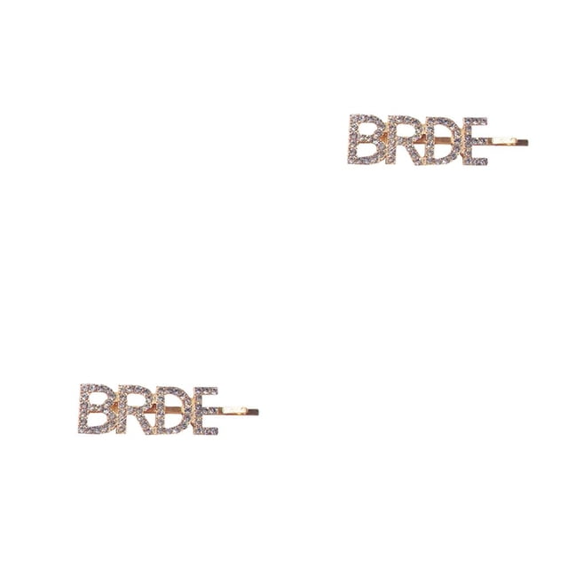 Qarigey Pinzas para el cabello Exquisitas y hermosas pinzas para la cabeza Herramientas de peinado premium BRDE BRDE 2piezas