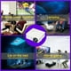 thumbnail image 4 of Monstrate Mini proyector Proyector LED portátil Video 3D Full HD Beamer 1080P para cine en casa móvil inteligente Electrónica, 4 of 6